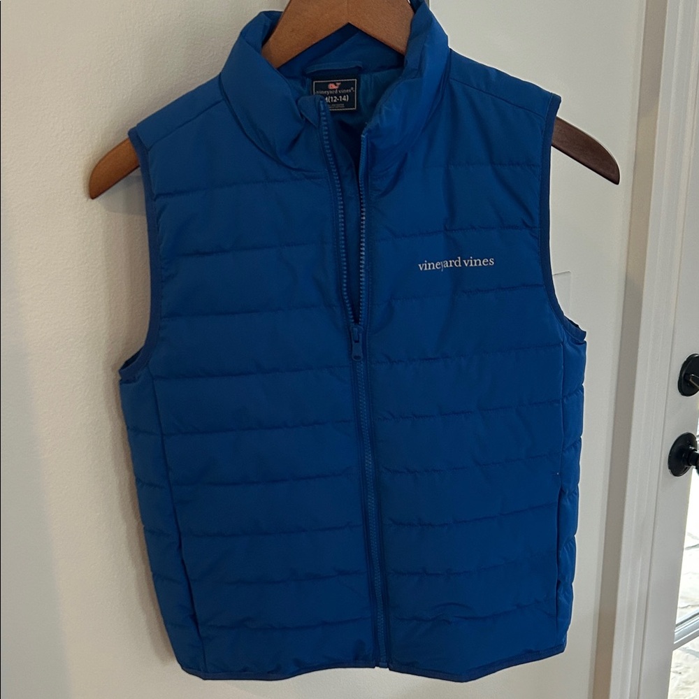 Vineyard Vines Royal Blue Quilted Vest